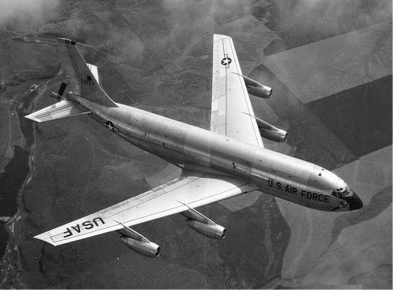 Photo of a U.S. Air Force KC-135 Stratotanker (VVMF).